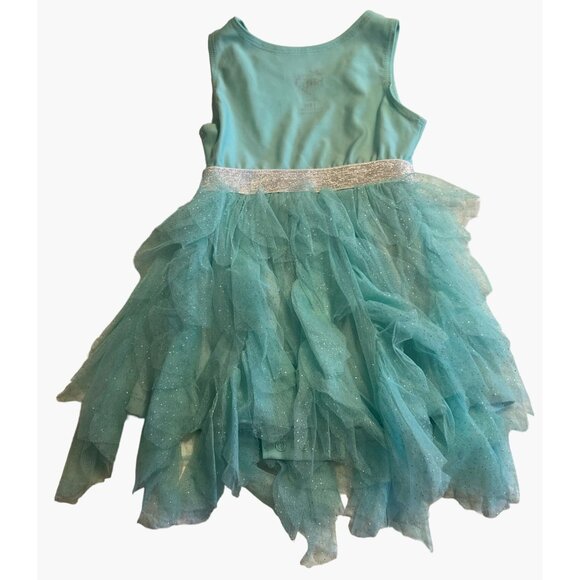 Disney Baby Ariel Mermaid Dress Infant Girls Size 18 months Tulle Skirt Twins Ex - Picture 2 of 6